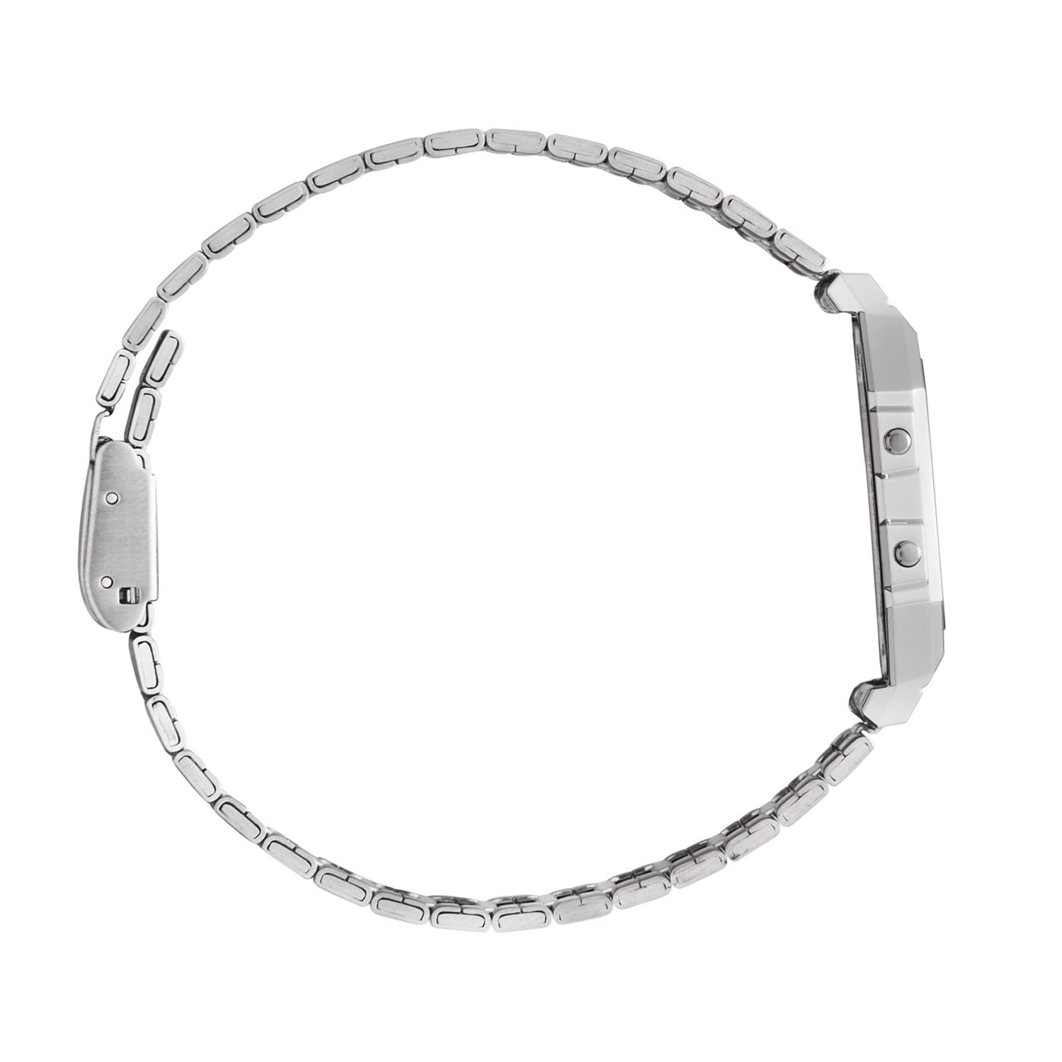 Casio Vintage Uhr Iconic Digitaluhr silber A700WE 1AEFb