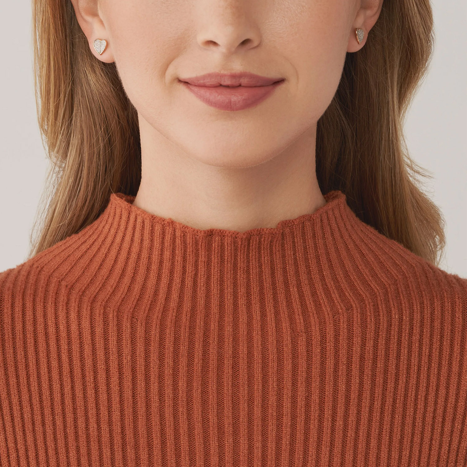 Fossil Sadie Damen Ohrstecker Vintage Glitz Rosegold JF04334791c