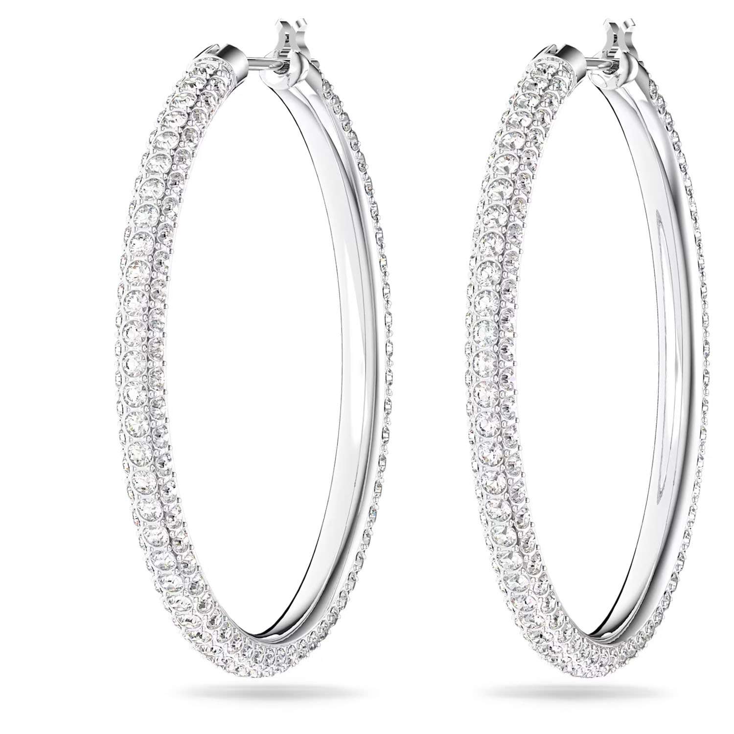 Swarovski Creolen mit Kristallpave gefassten Steinen 5389432c