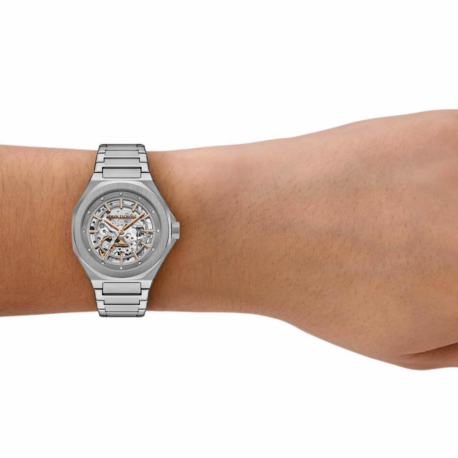 Armani Exchange Damen Armbanduhr Automatik 36MM AX4618b