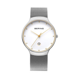 Elegante Unisex Bering Armbanduhr 38MM mit Datum