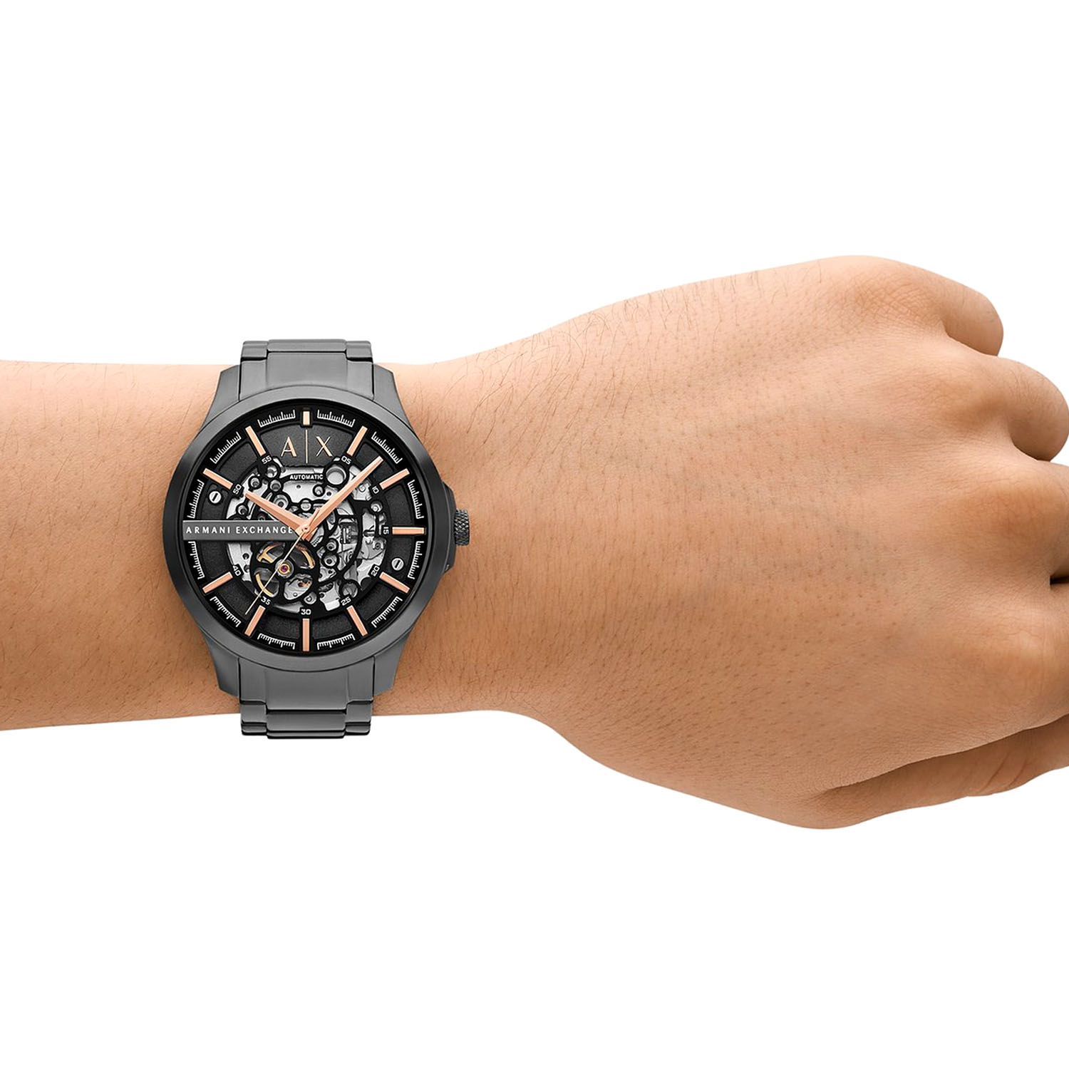 Hampton Automatikuhr Armani Exchange in Anthrazit AX2458 3