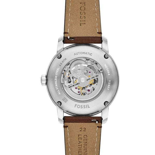 Heritage Fossil Automatikuhr Herren mit Saphirglas ME3264c