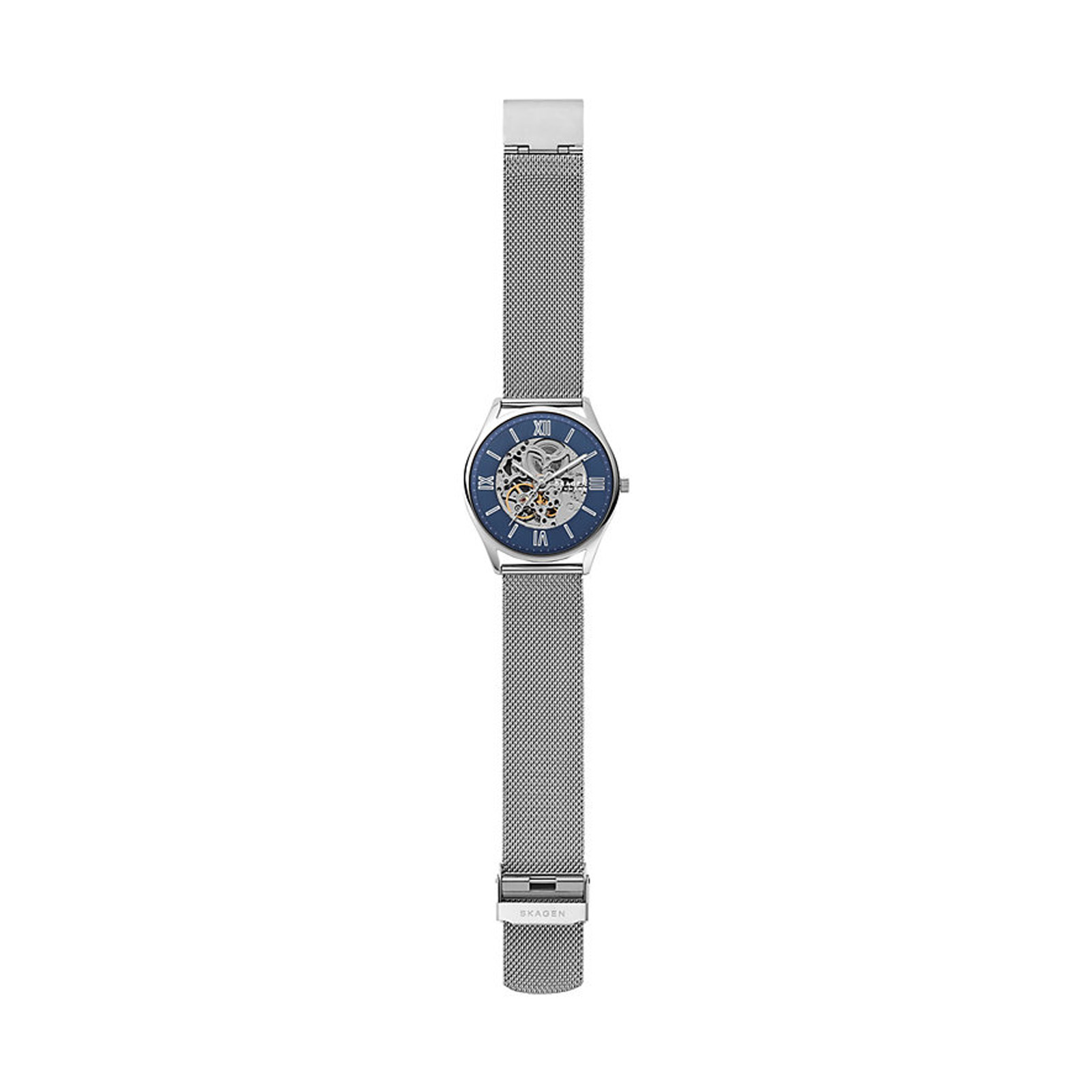 Skagen Holst Automatikuhr Herren Zifferblatt Blau SKW6733 3