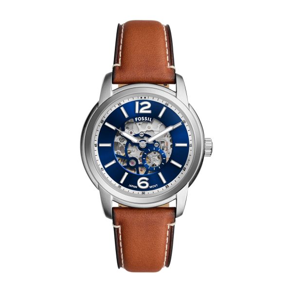 Heritage Fossil Automatik Herren Uhr mit Glasboden ME3263