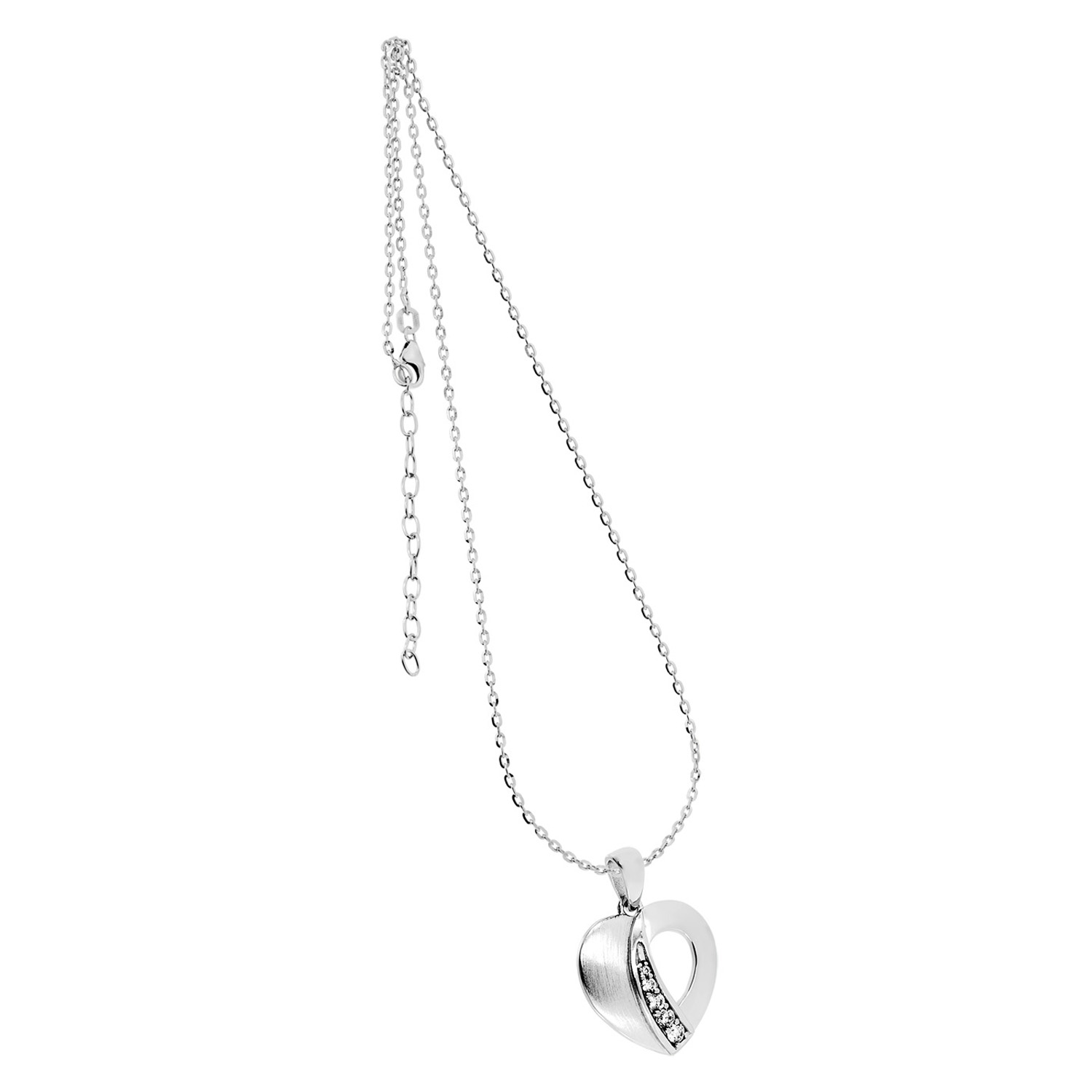 Kettenanhaenger Herz Optimus Silber O 15 MM mit Kette 59 837282 1