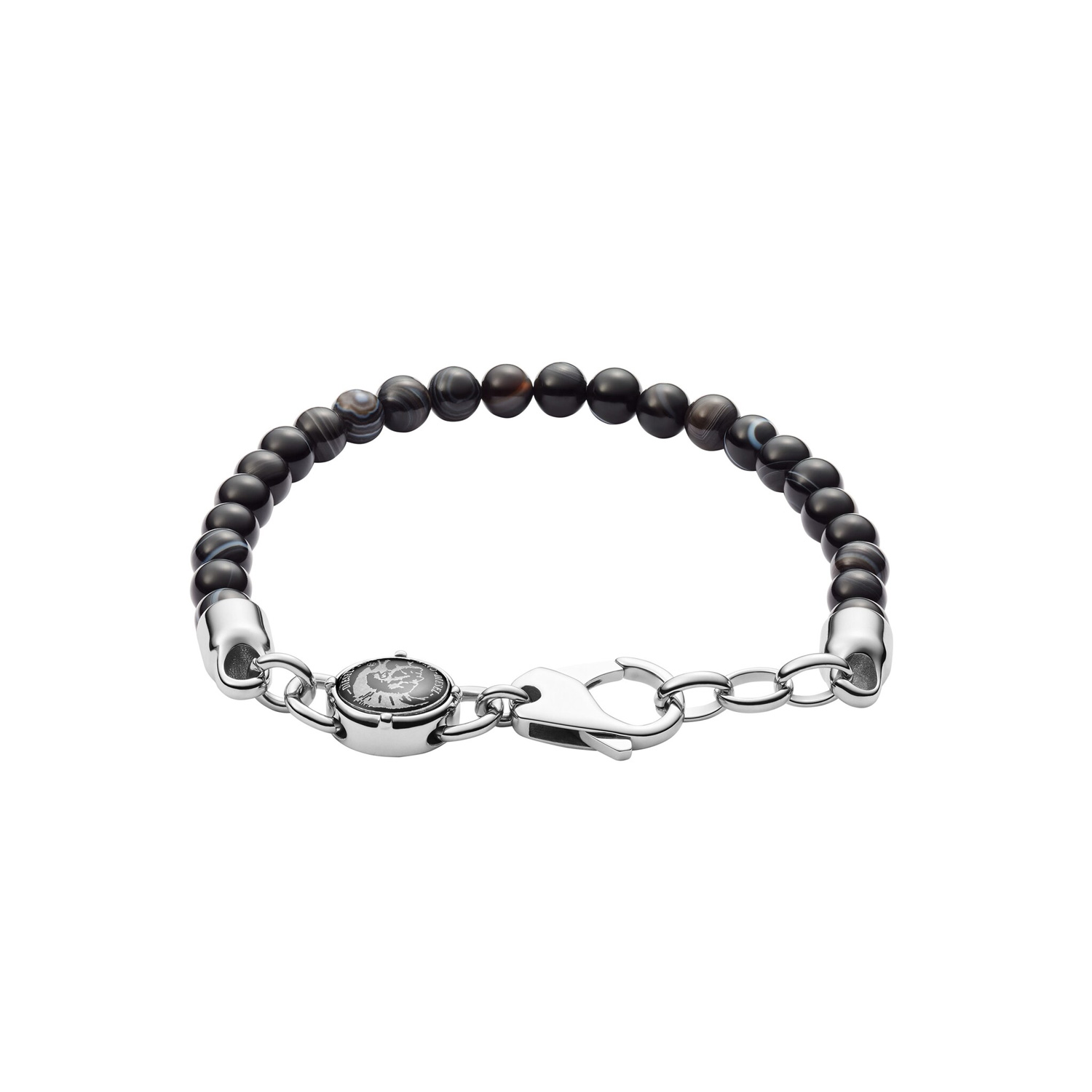 Diesel Beads Armband Edelstahl schwarz DX0848040