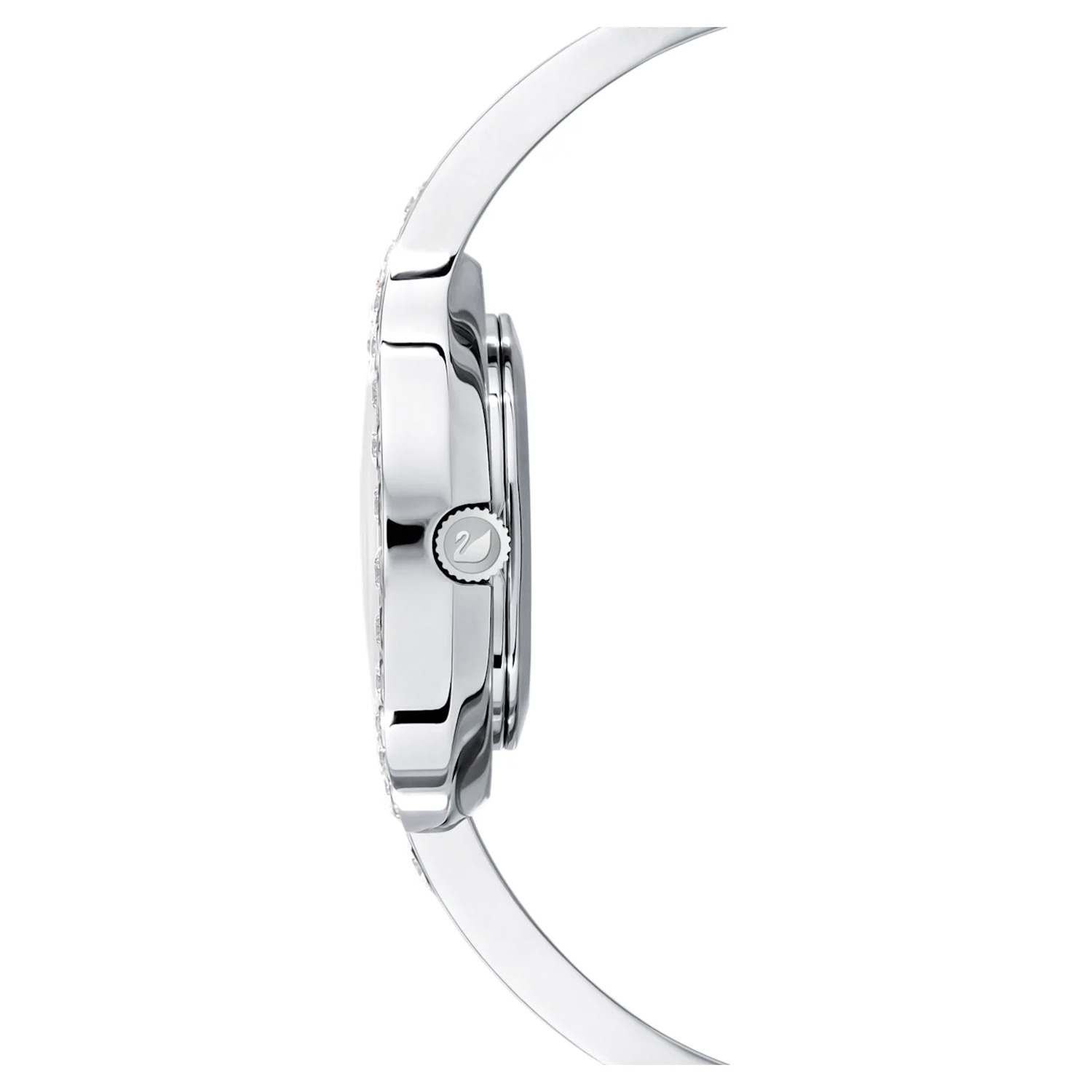 Swarovski Schweizer Damenuhr Lovely Crystals Silberfarbend 5452492b