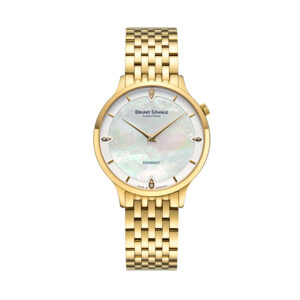 Damenuhr mit Diamanten von Bruno Söhnle Glashütte