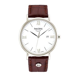 Glashütte Bruno Söhnle Nabucco Quarzuhr Lederband