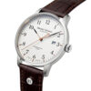 Klassische Glashuette Lederbanduhr von Bruno Soehnle Hamburg 17 13201 221 1
