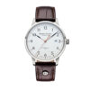 Klassische Glashuette Lederbanduhr von Bruno Soehnle Hamburg 17 13201 221