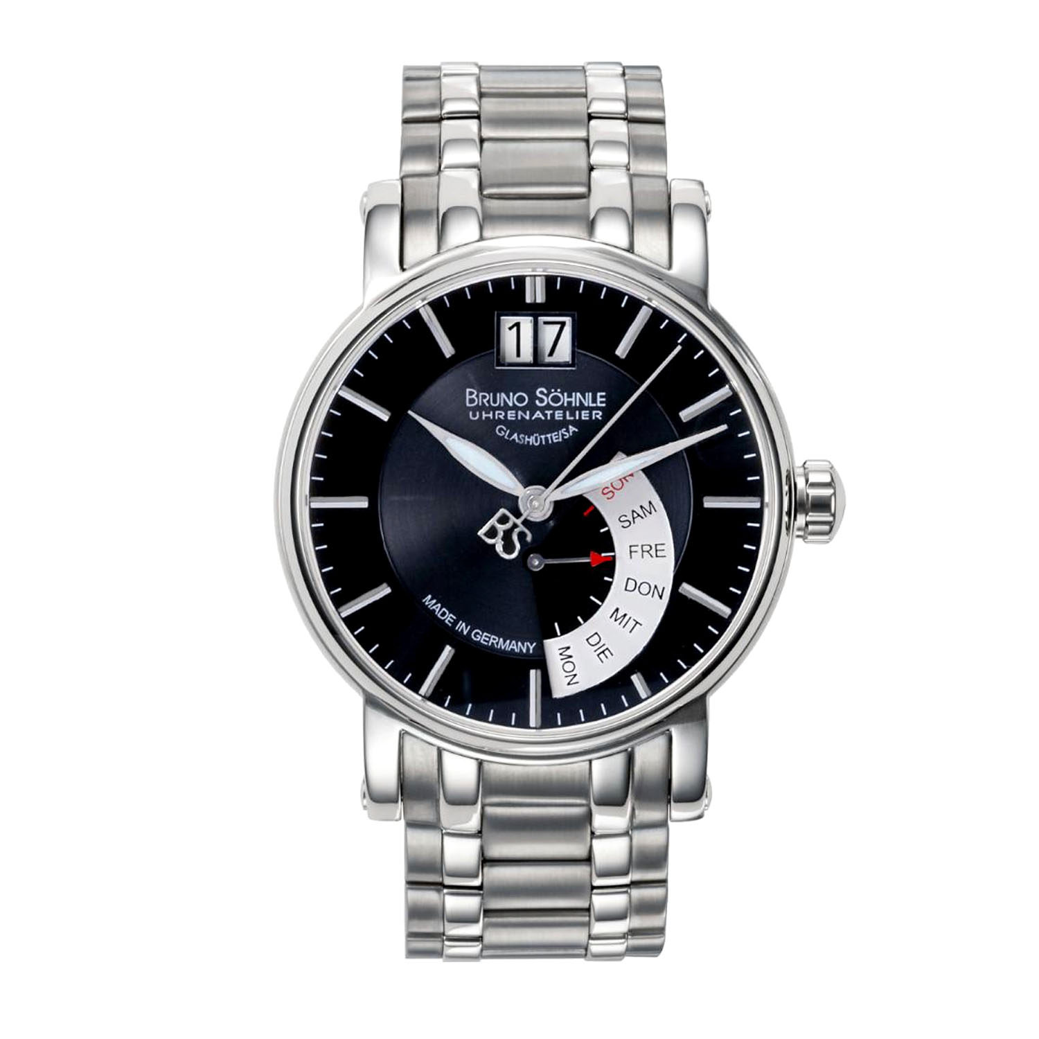 Pesaro Herrenuhr von Bruno Soehnle aus Glasshuette 17 13073 742