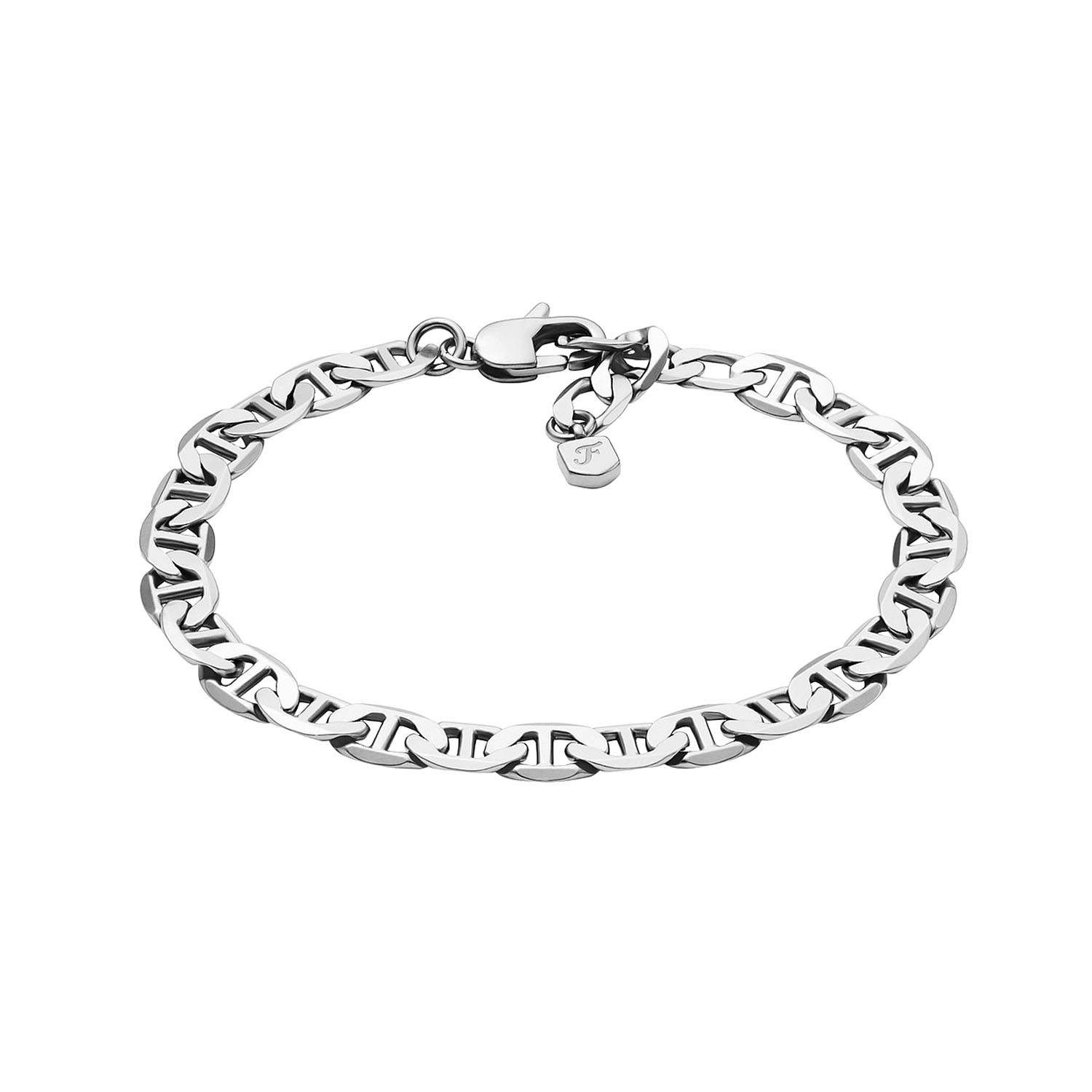 Edelstahl Fossil Armkette Heritage Anchor Chains JA7239040