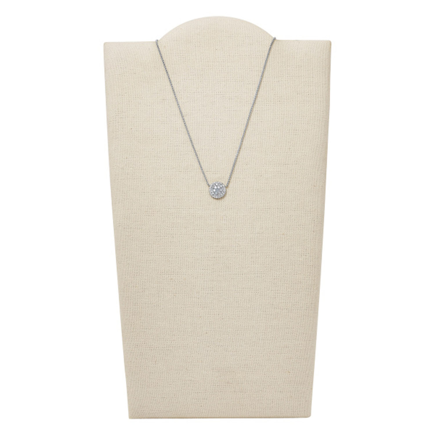 Fossil Vintage Glitz Halskette Perlmutt Edelstahl JF03224040a