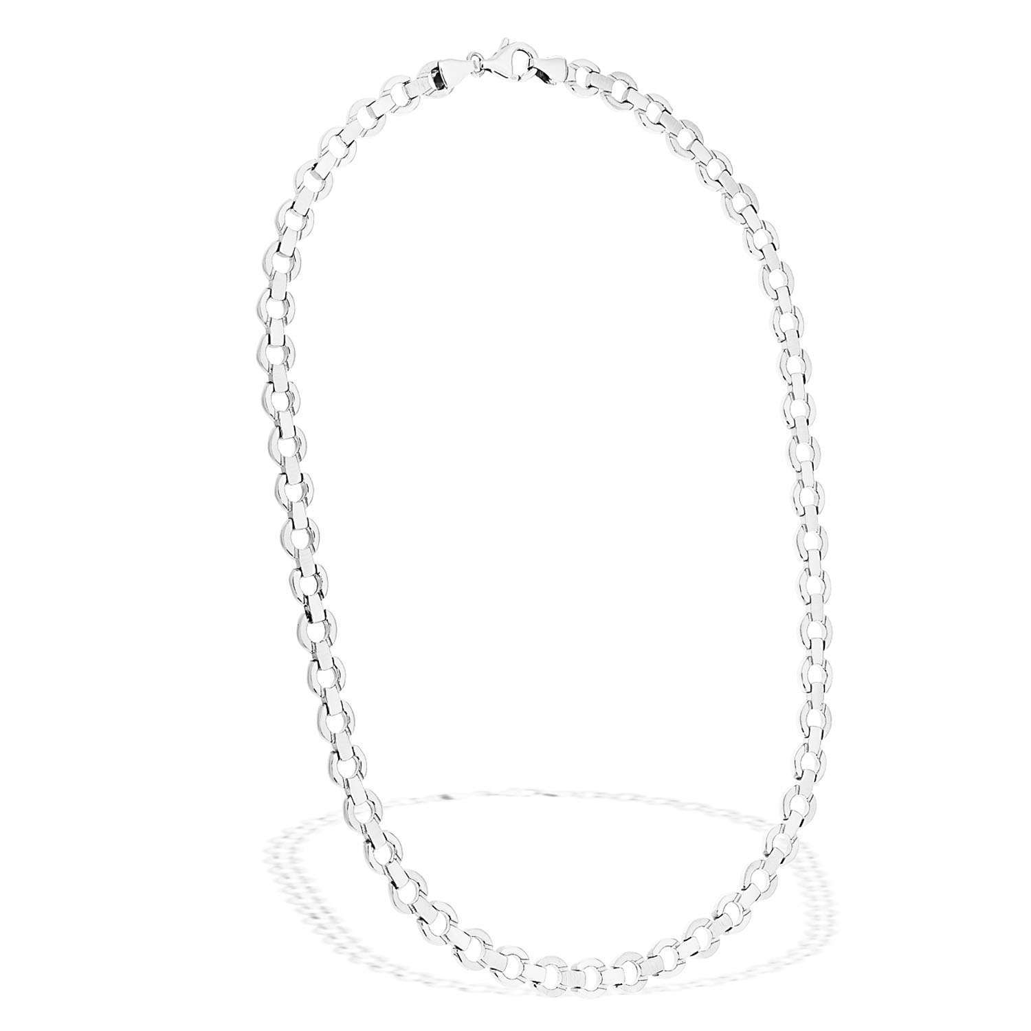 Optimus Damencollier Runde Glieder 925er Sterling Silber 79 212204 45