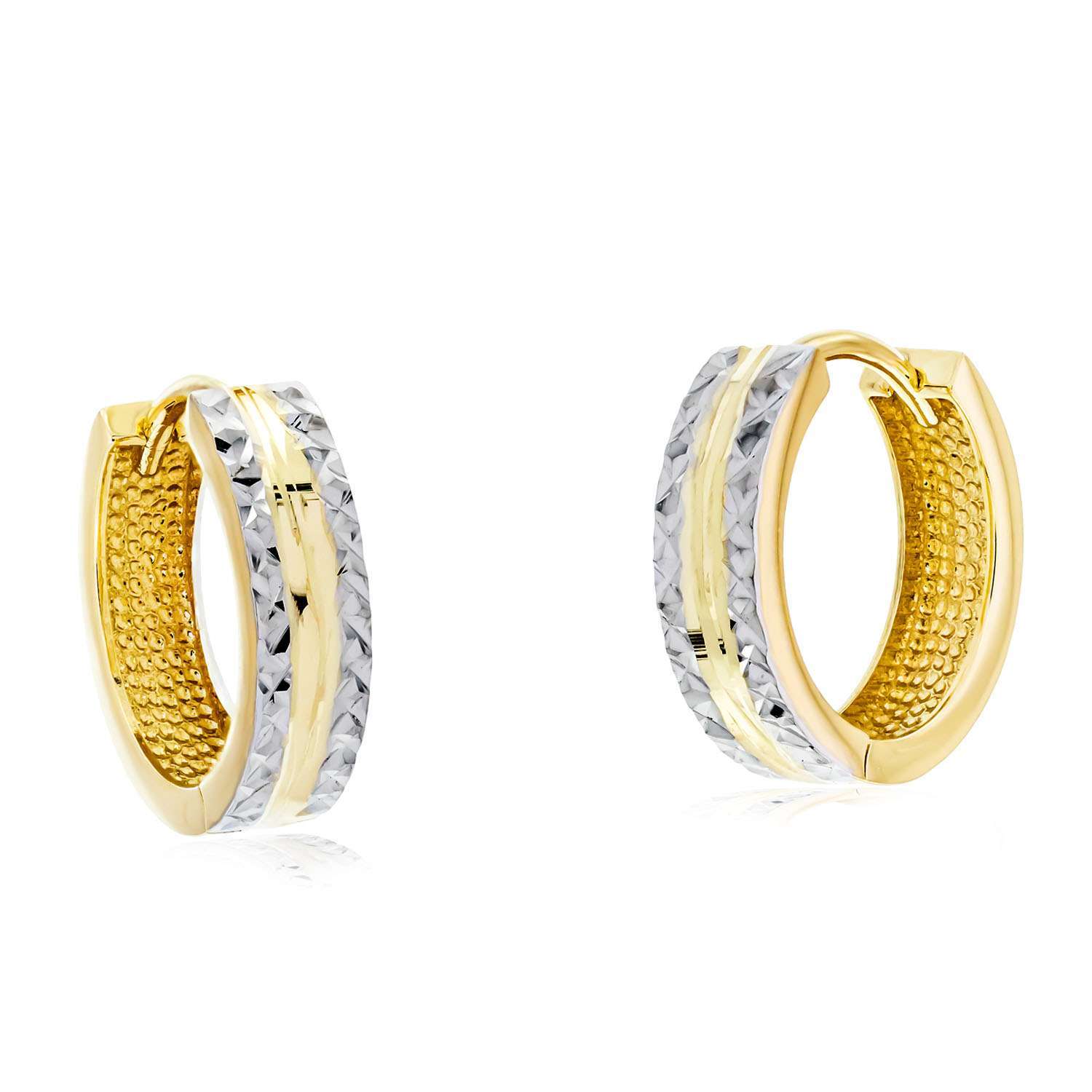 Optimus Klappcreole Diamantiert 8 Karat Bicolor 43 192216 4