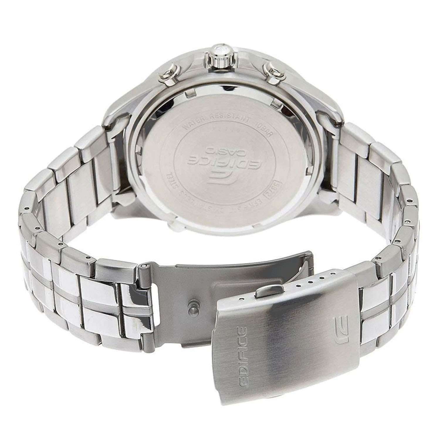 Edifice Herrenuhr Stoppfunktion Super Illuminator 10 Bar EFR 547D 1AVUEFa
