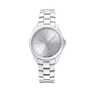 Schlichte Joop Damenuhr Analog Silberfarben