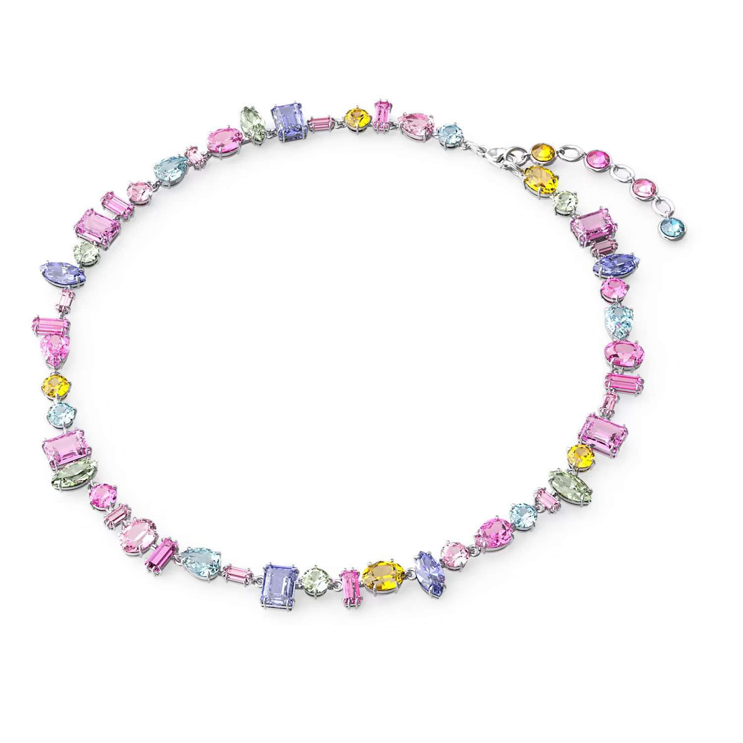 Damencollier Swarovski Gema mit Bunten Kristallen 5613738a