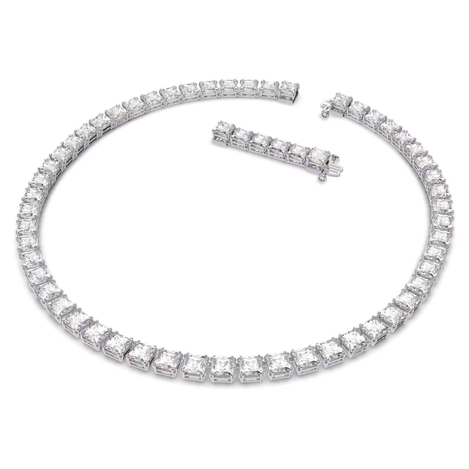 Swarovski Collier Millenia Weiss mit Kissenschliff 5599153a