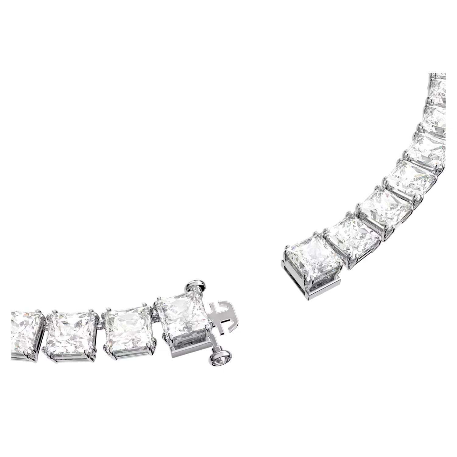Swarovski Collier Millenia Weiss mit Kissenschliff 5599153b