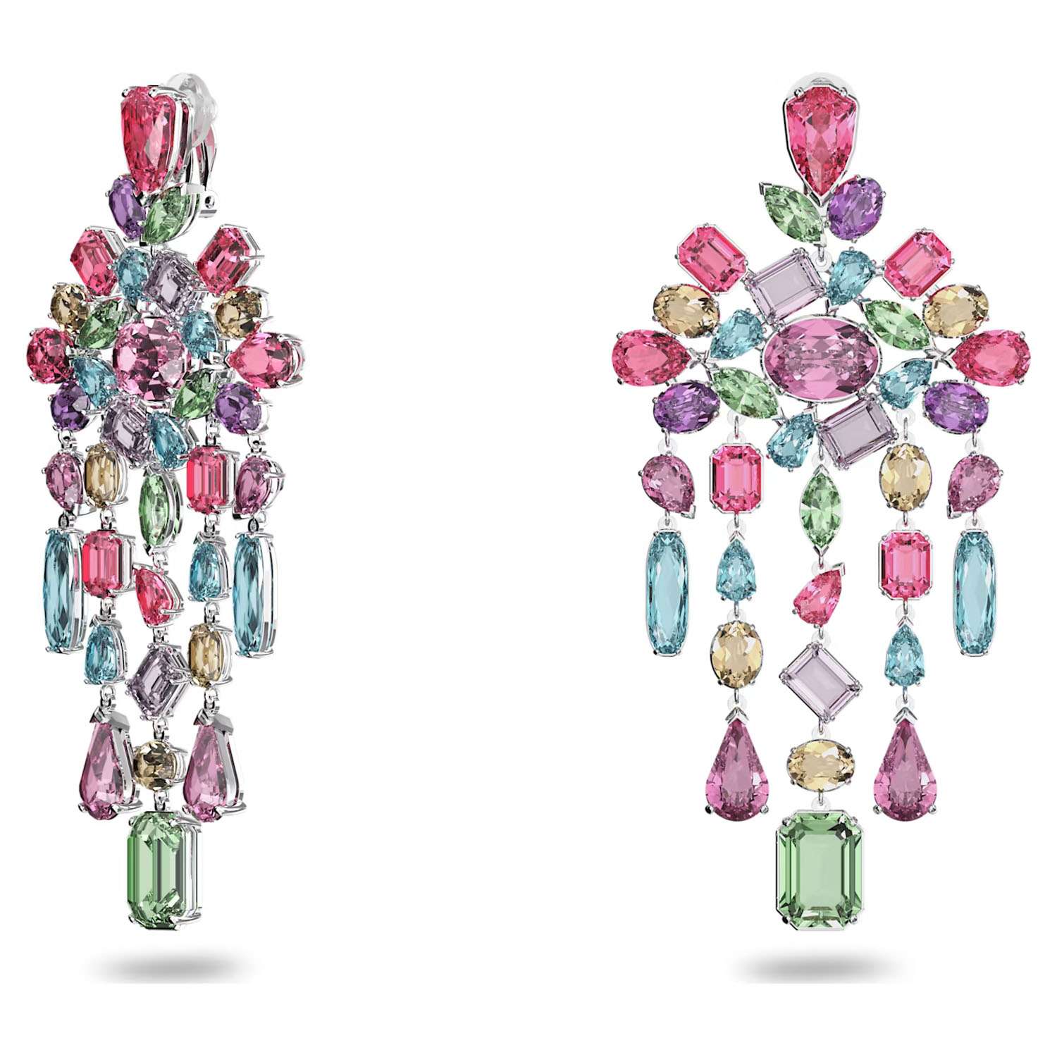 Swarovski Kristall Mehrfarbige Gema Ohrhaenger 5601887a