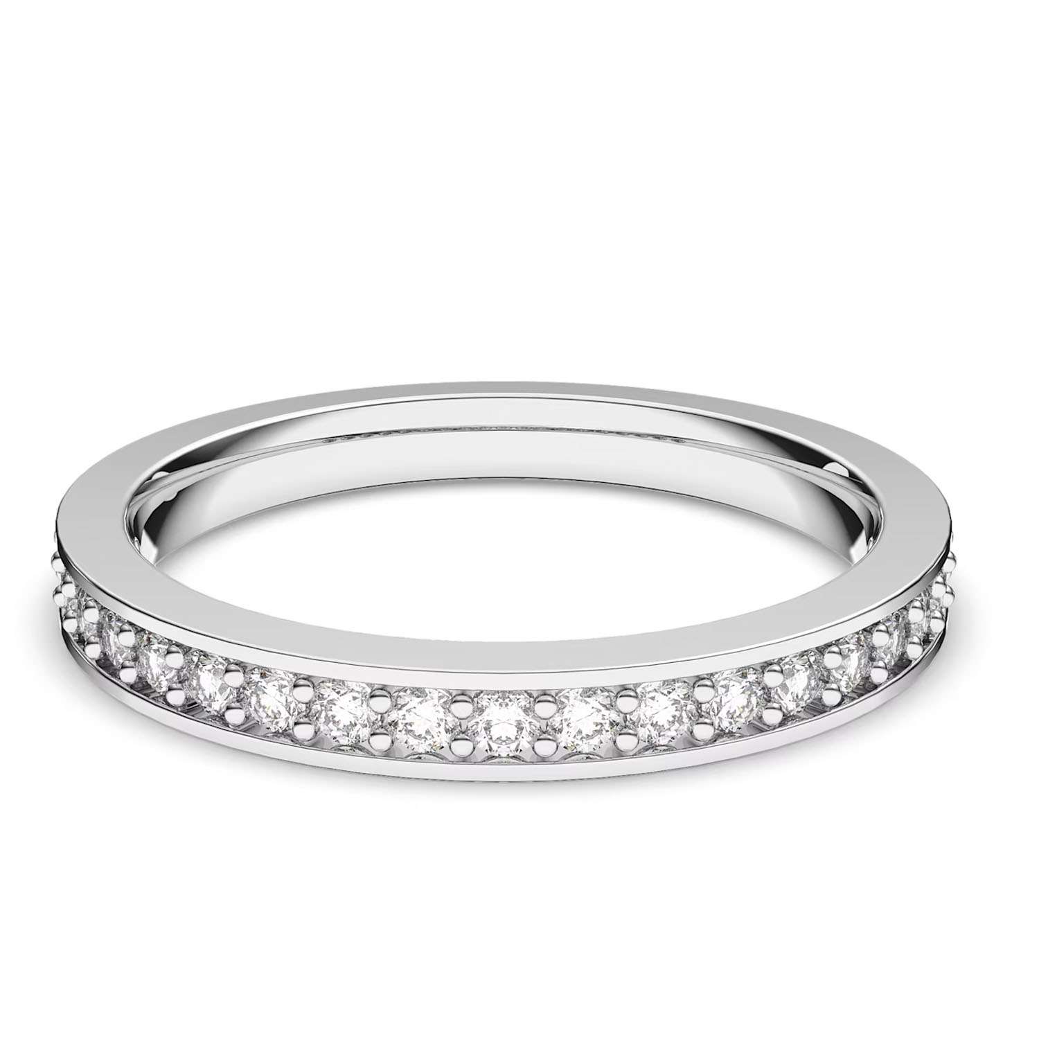 Swarowski Memoirering Damen weiss rhodiniert 1121065