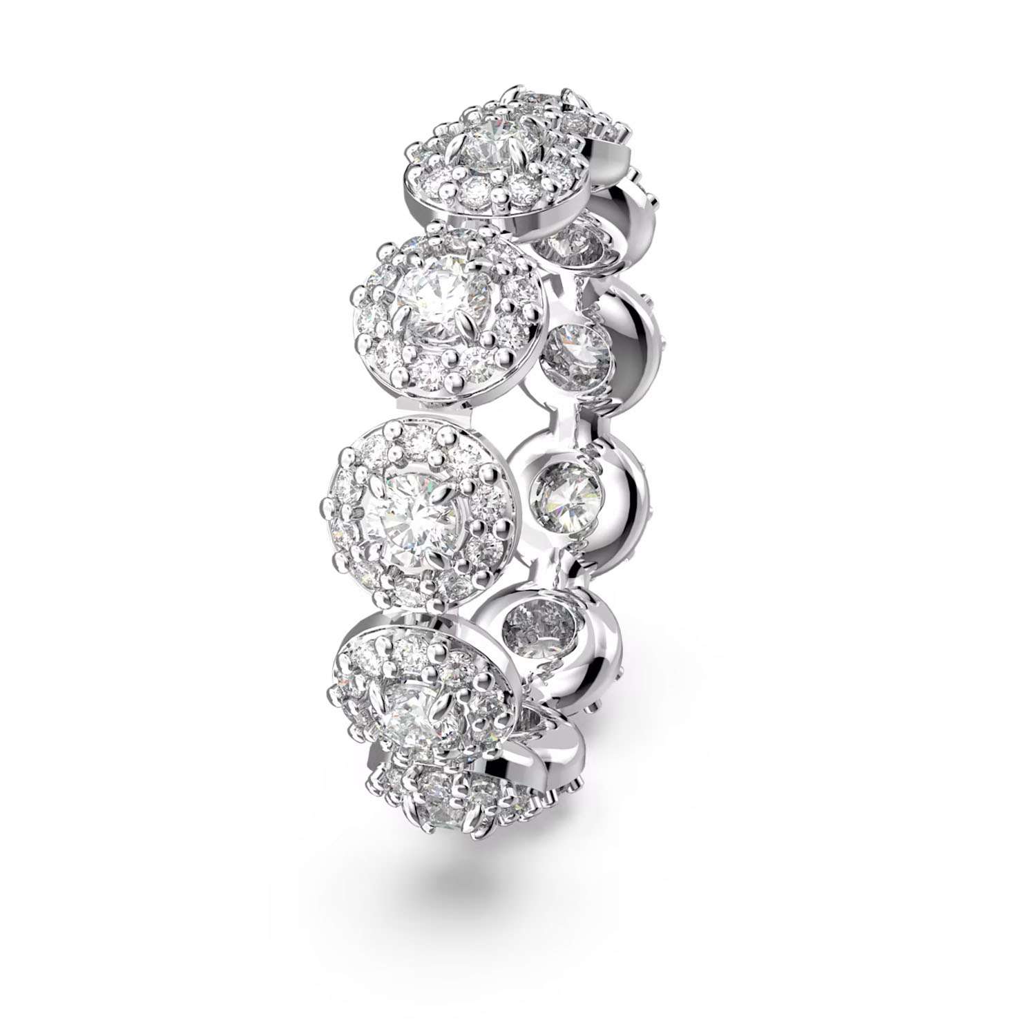 Damenring Swarovski Rundschliff Constella Rhodiniert 5636268b