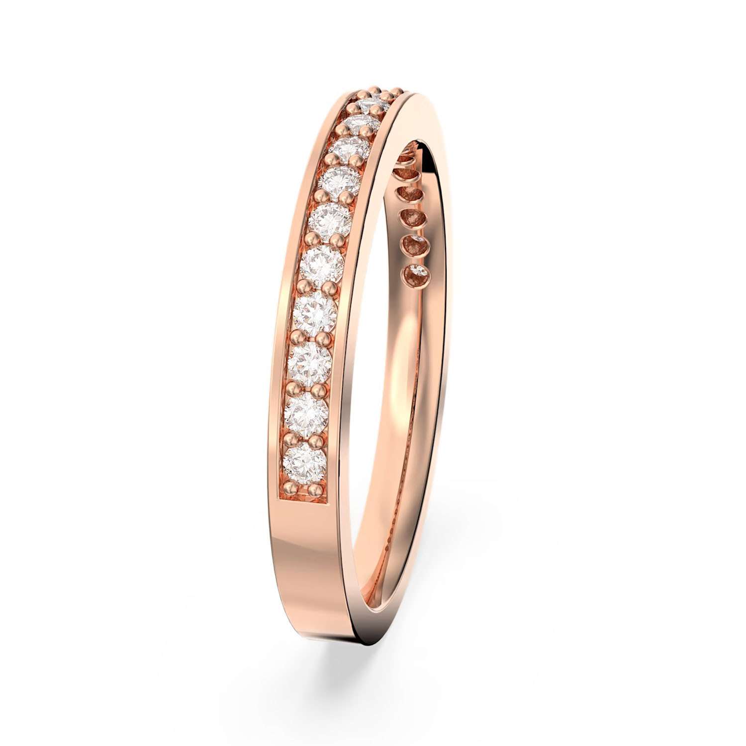 Swarowski Rose Vergoldeter Memoire Damenring 5032901