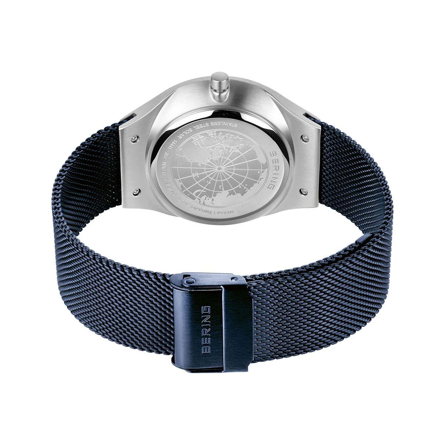 Zeitlose Solar Herrenuhr von Bering im 3D Look 14441 307a