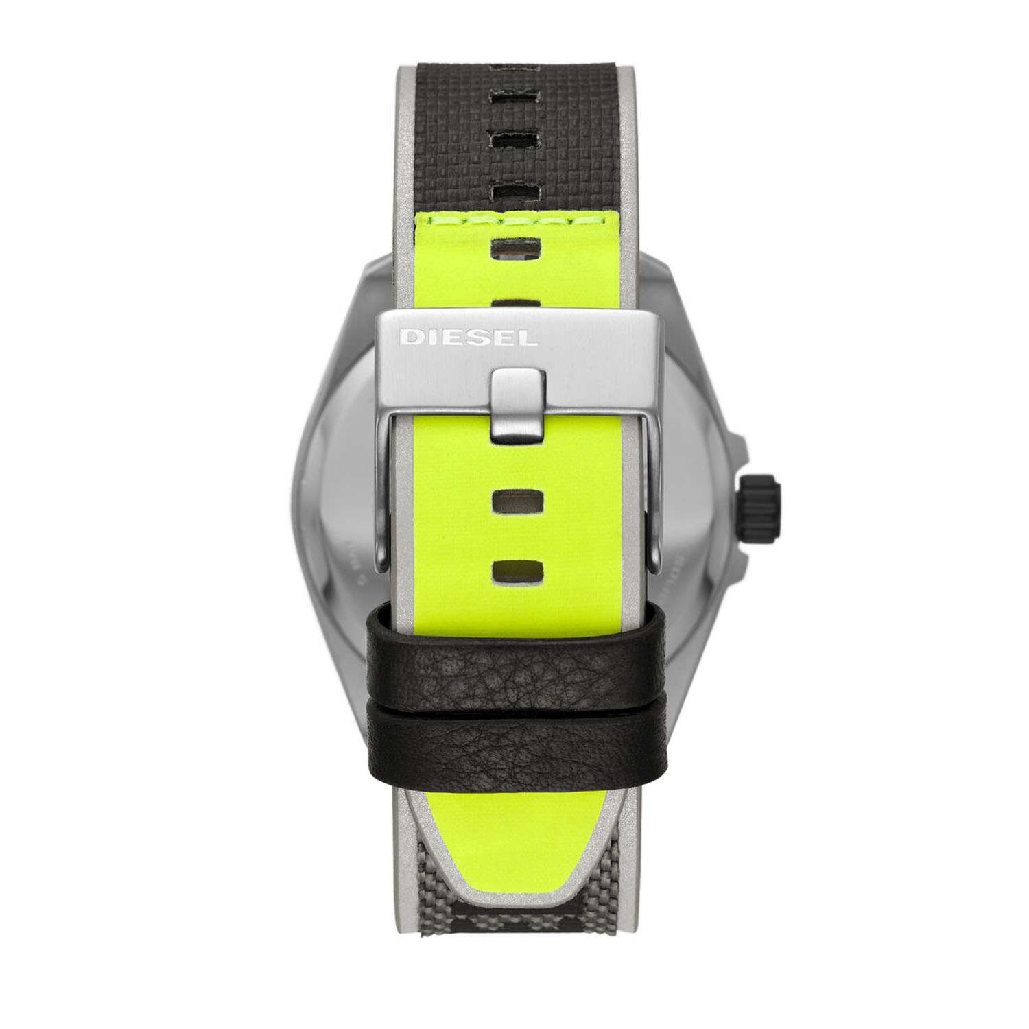 Herrenuhr Diesel MS9 mit Nylon Armband und Datum DZ1902a