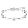 Klassischer Swarovski Solitaere Armreif im Rundschliff 5641680