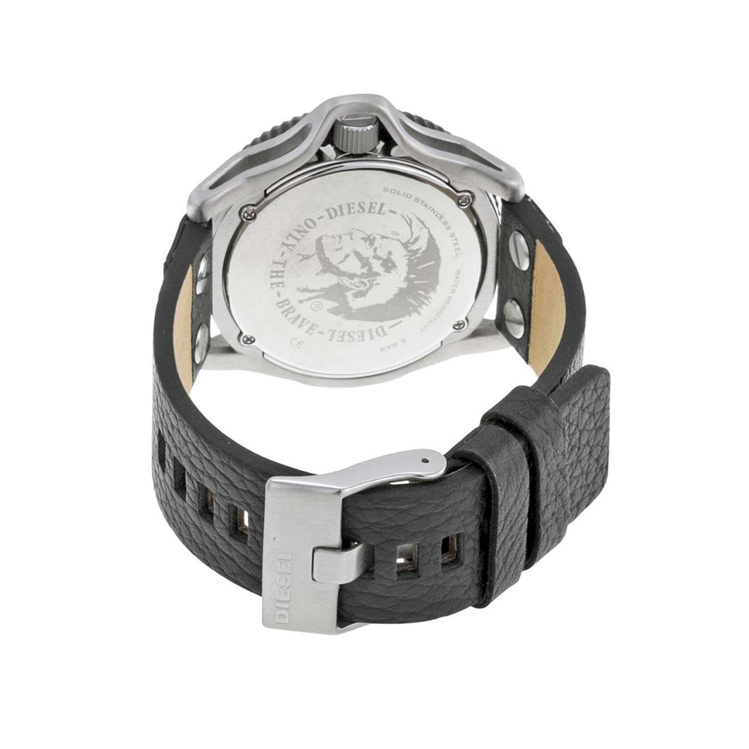 Sportliche Diesel Armbanduhr mit Leuchtzeiger – Bild 3