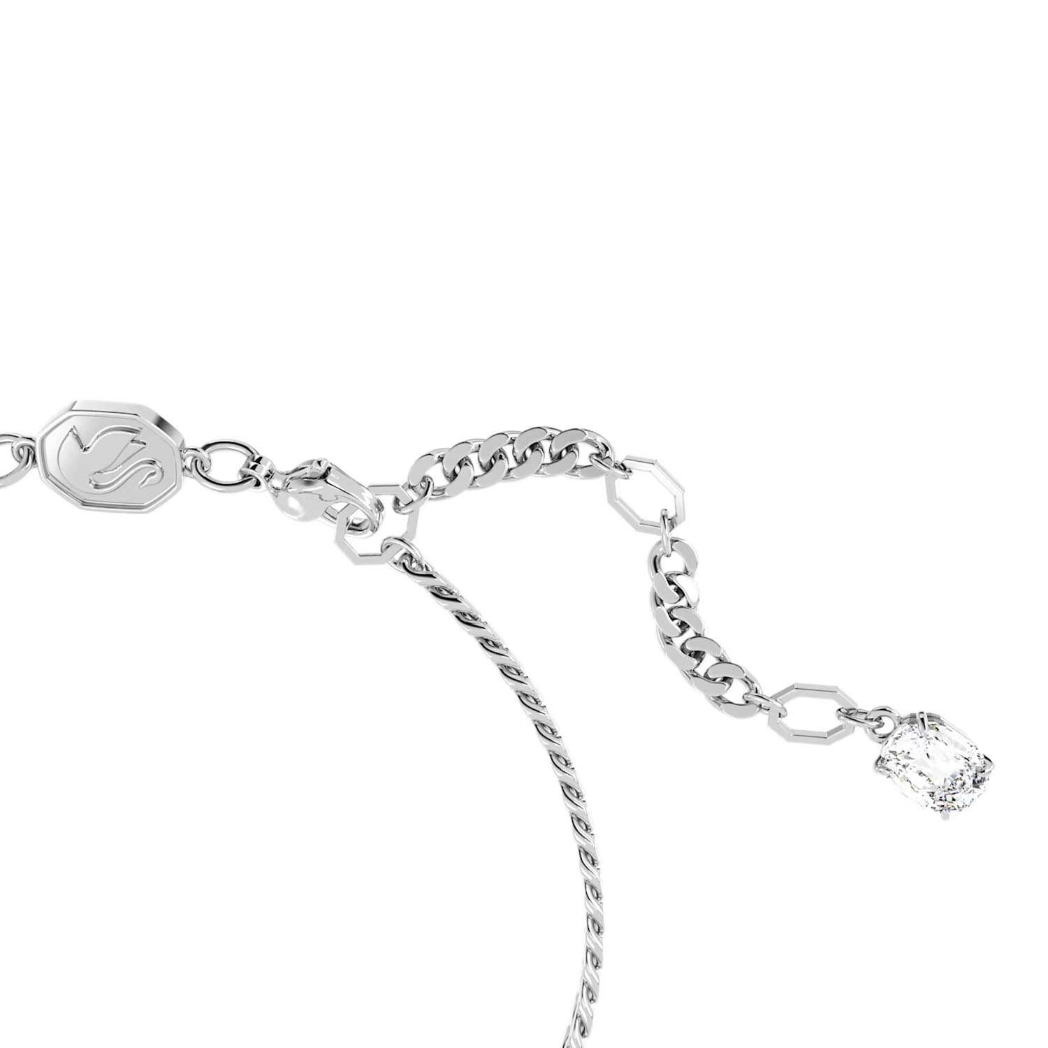 Swarovski Herz Matrix Armband weiss rohdiniert 5648299b