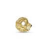 Karma Bead Loewe in Gelbgold mit schwarzen Steinen K0246 565 39a 1