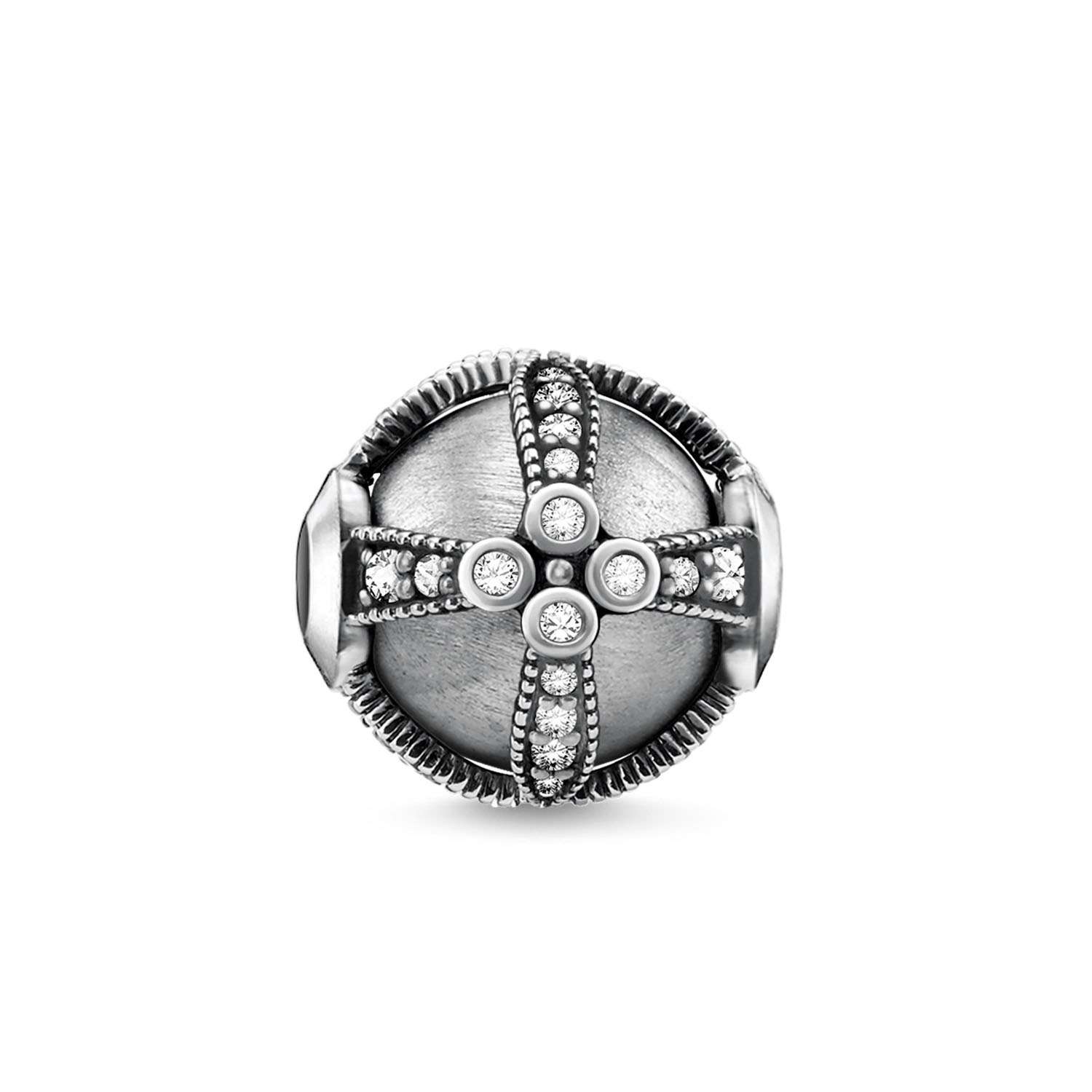 Karma Bead Royalty silber mit Zirkoniasteinen K0307 643 14