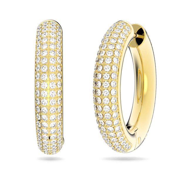Strahlende Swarovski Dextera Klappcreolen O 25 MM 5618305a