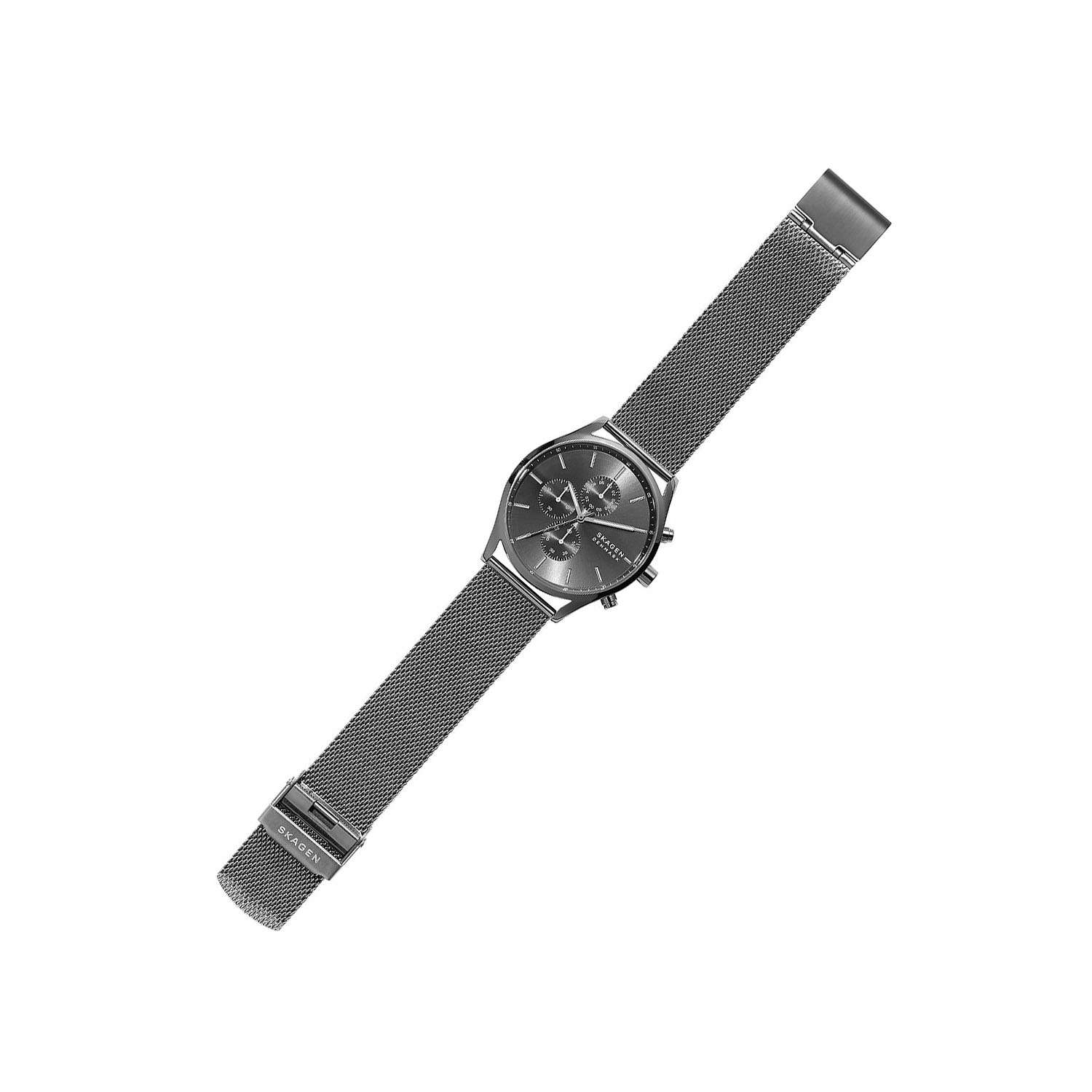 Anthrazit farbender Skagen Holst Herren Chronograph SKW6608c