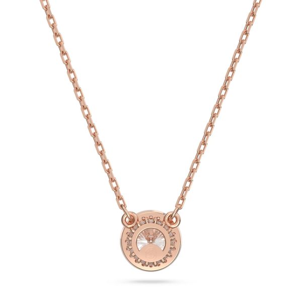 Rosegold Halskette Swarovski Constella mit Rundschliff 5636272c