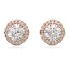 Swarovski Ohrstecker Constella Rose mit Rundschliff 5636275