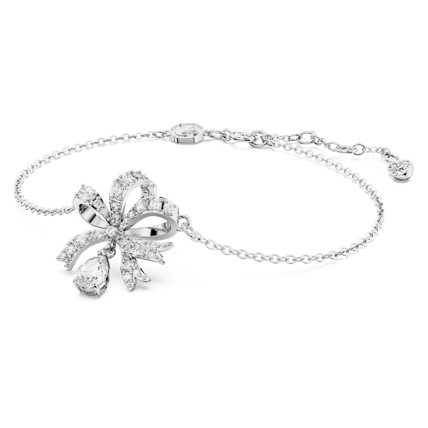 Swarovski Volta Schleifen Armband in weiss 5647581a