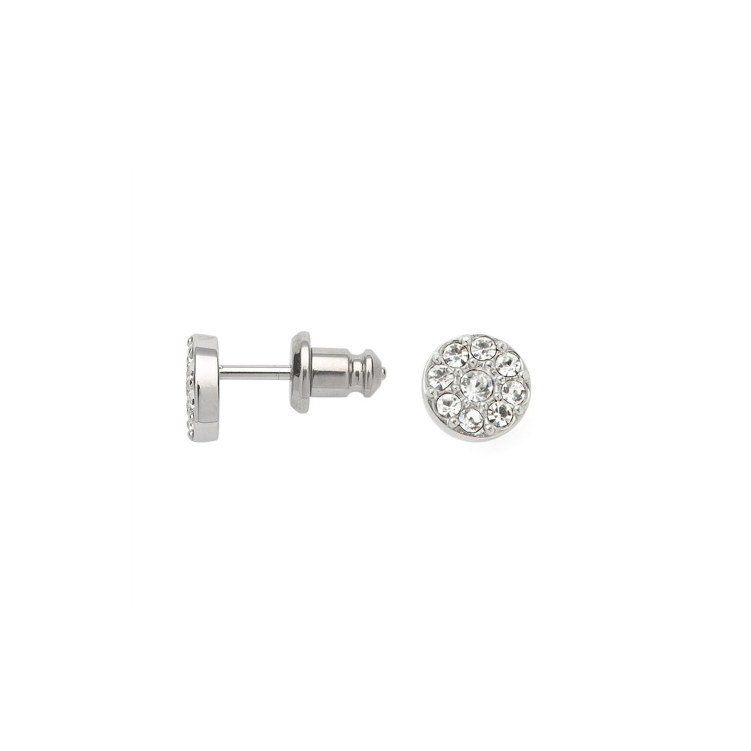 Edelstahl Fossil Sadie Disc Ohrstecker Vintage Glitz JF00828040b