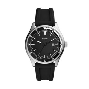 Fossil Unisex Uhr Belmar im schwarzem Design
