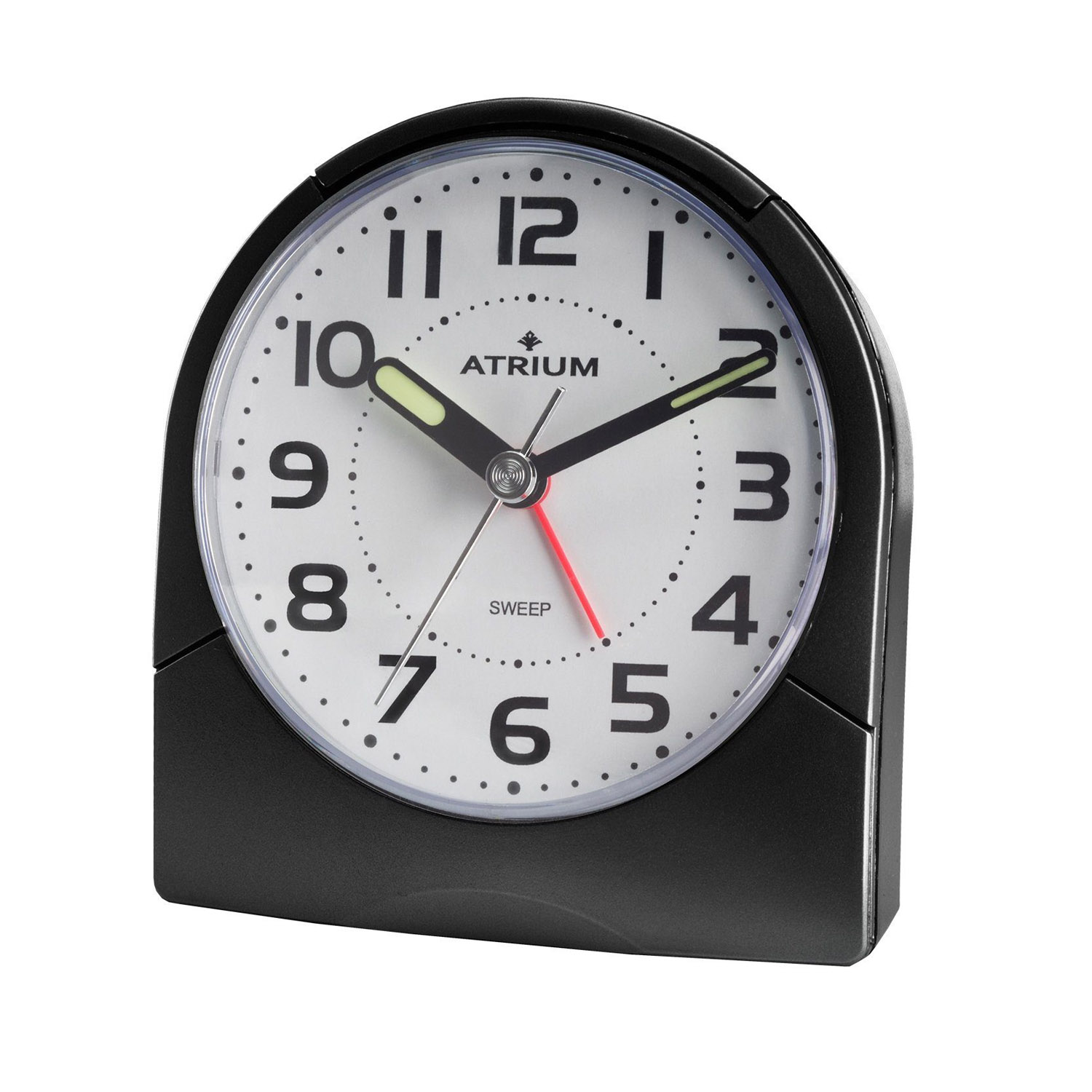 Deutlich halbrunder Quarz Wecker mit Beleuchtung A218 7