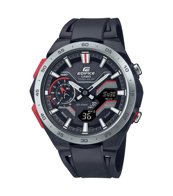 Edifice Casio Solaruhr mit Digital Analoger Kombination ECB 2200P 1AEF scaled