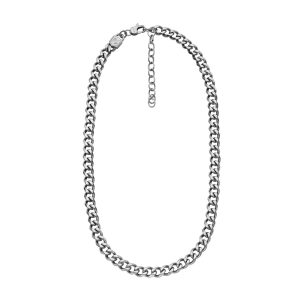 Fossil Herrenkette Edelstahl als Panzerkette