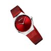 Classic Bering Damenuhr aus Edelstahl in Rot 12131 303b