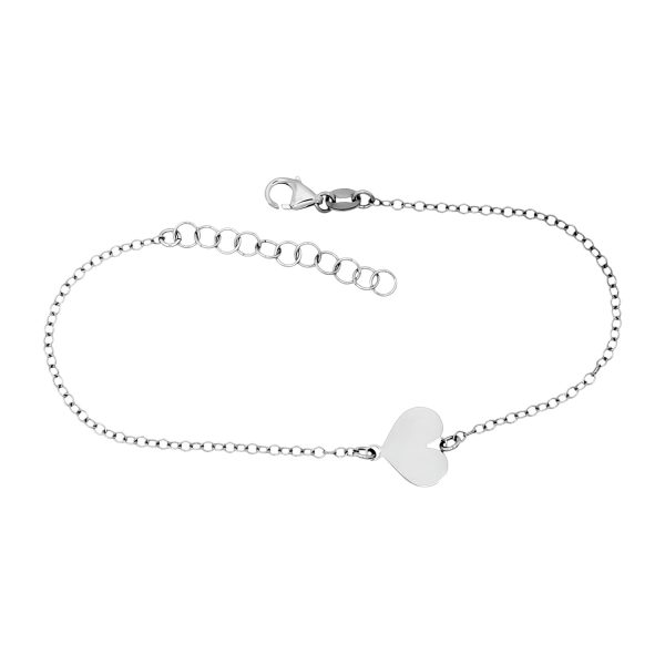 Filigranes Kinder Armband Herz aus Sterling Silber 79 273210 191