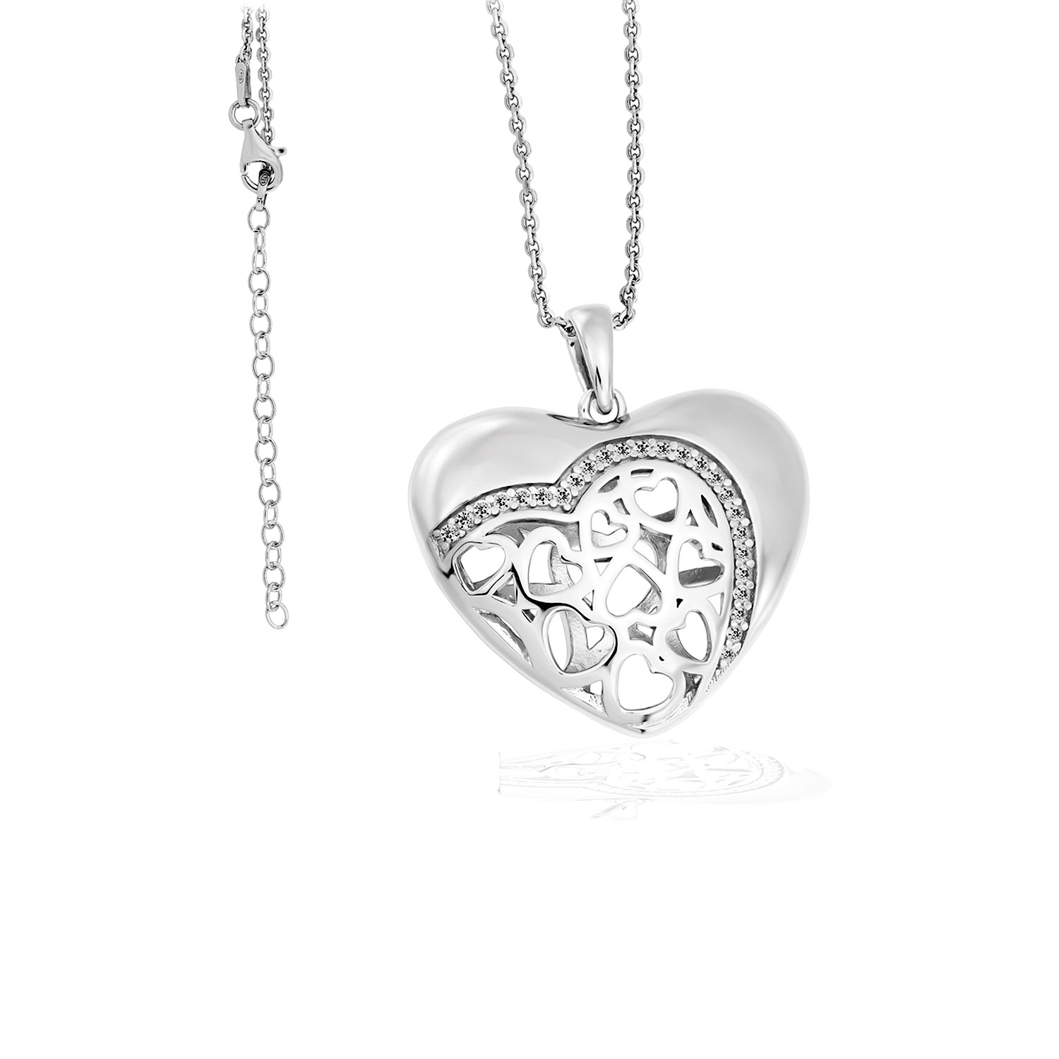 Ti Amo Halskette Herz Anhaenger aus 925 Silber 59 783249 1